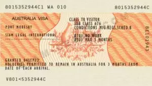 legal australian visa for sale