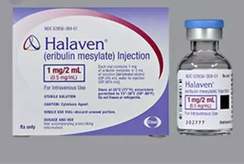 Buy Halaven online  : Eribulin 0.44mg/Ml Injection online