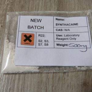 50gr Synthacaine Powder Research Chemical