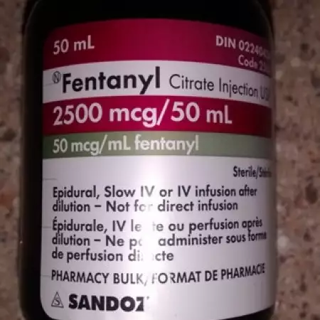 Buy 10Packs Fentanyl Citrate 2500mcg/50ml Injection Vial, USP, CII By WEST-WARD PHARMACEUTICALS