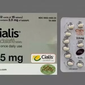 60 Tabs Cialis 2.5mg By Eli Lilly And Co.