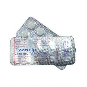 Pack of 20 pills zencip 7.5 mg