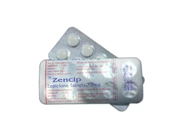 Pack of 20 pills zencip 7.5 mg
