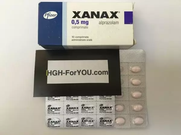 Buy  Xanax 0.5mg online  (Original Brand)  100 Tabs