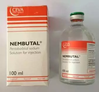 Nembutal Pentobarbital Sodium Liquid 250ml
