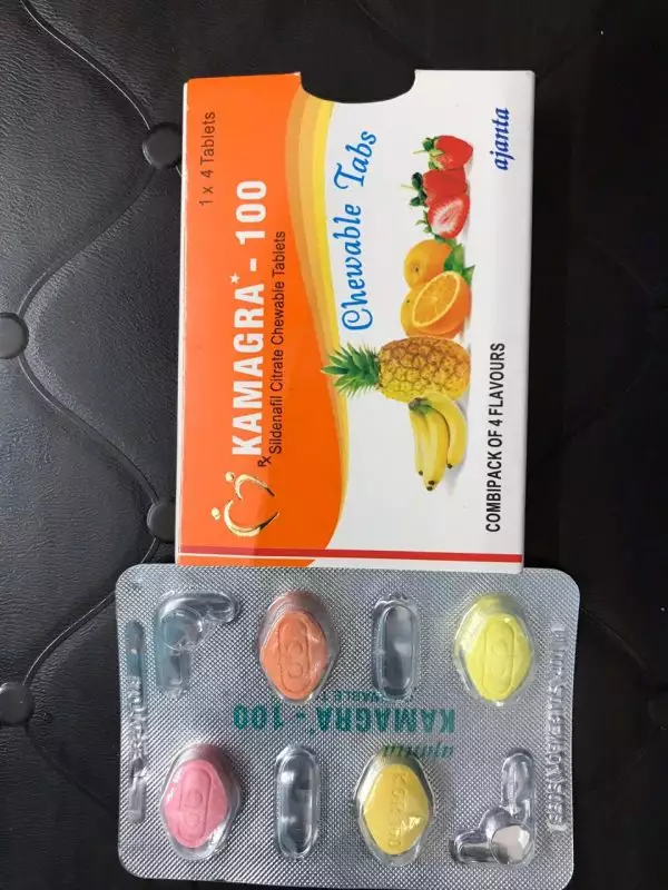 Pack of 4 pills Kamagra Chewable
