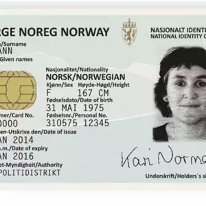 NORWAY ID CARD