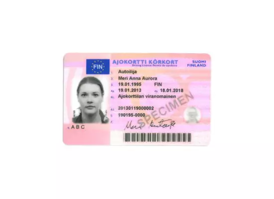 FINNISH DRIVER’S LICENCE
