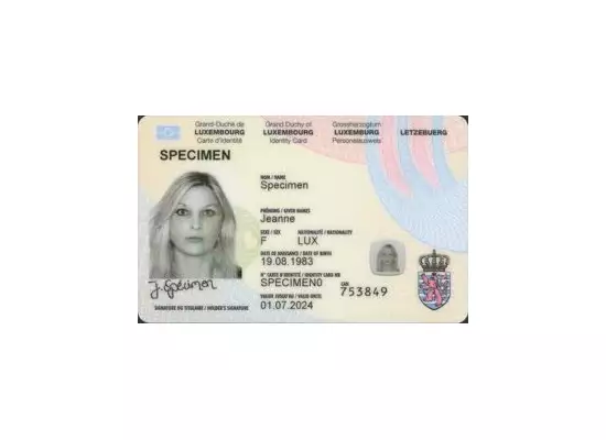 LUXEMBOURG ID CARD