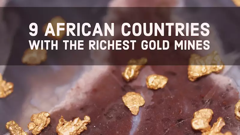 African Countries with Gold Mines