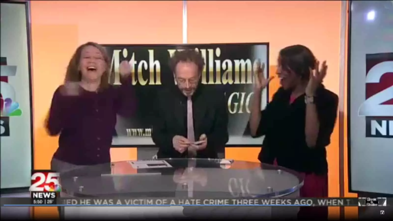 Magician Mitch Williams - wows on television