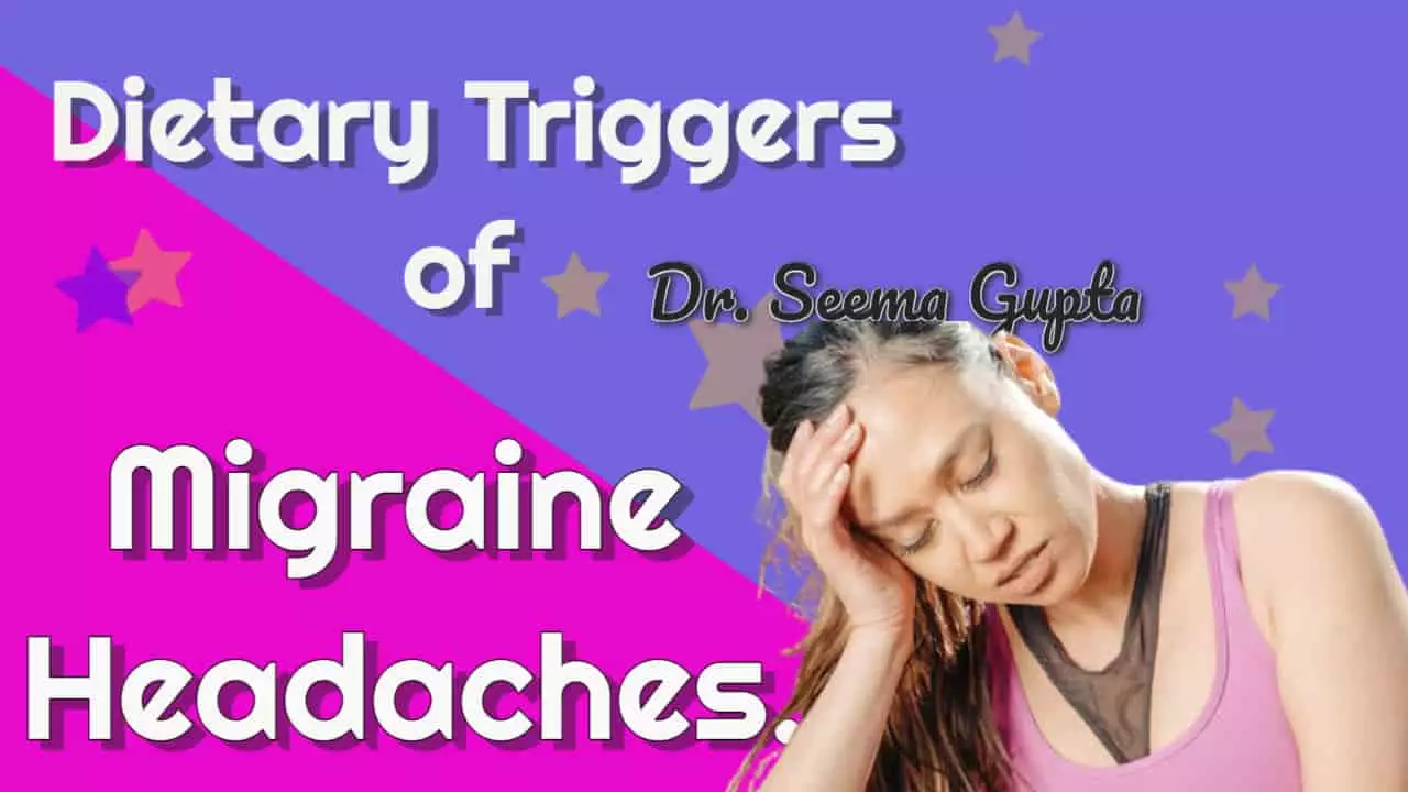 Migraine Food Triggers - Dietary Triggers of Migraine Headaches.