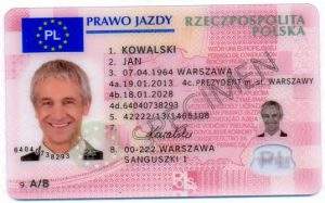 Poljsko vozniško dovoljenje, kupi poljsko vozniško dovoljenje, veljavnost poljskega vozniškega dovoljenja
