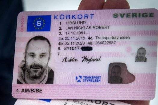 Kjøp svensk førerkort