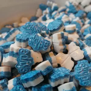 Blue and White Skype 200mg MDMA