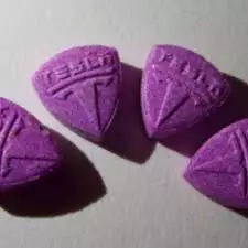 Purple Tesla MDMA
