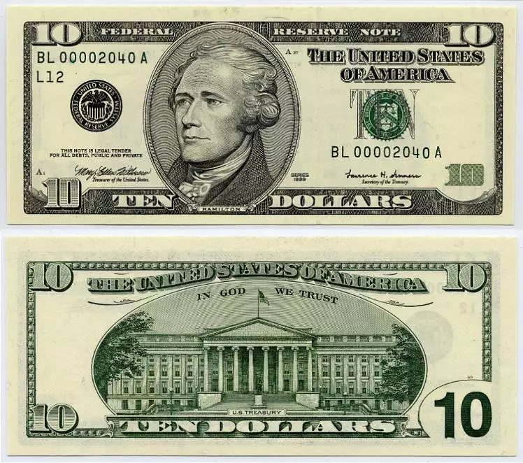 Buy Fake USD 10 Banknotes Online