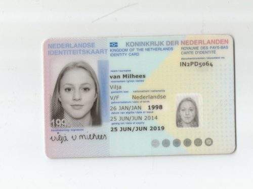 Buy fake Dutch ID card online
