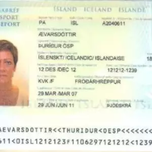 Buy Fake ID Card of Iceland