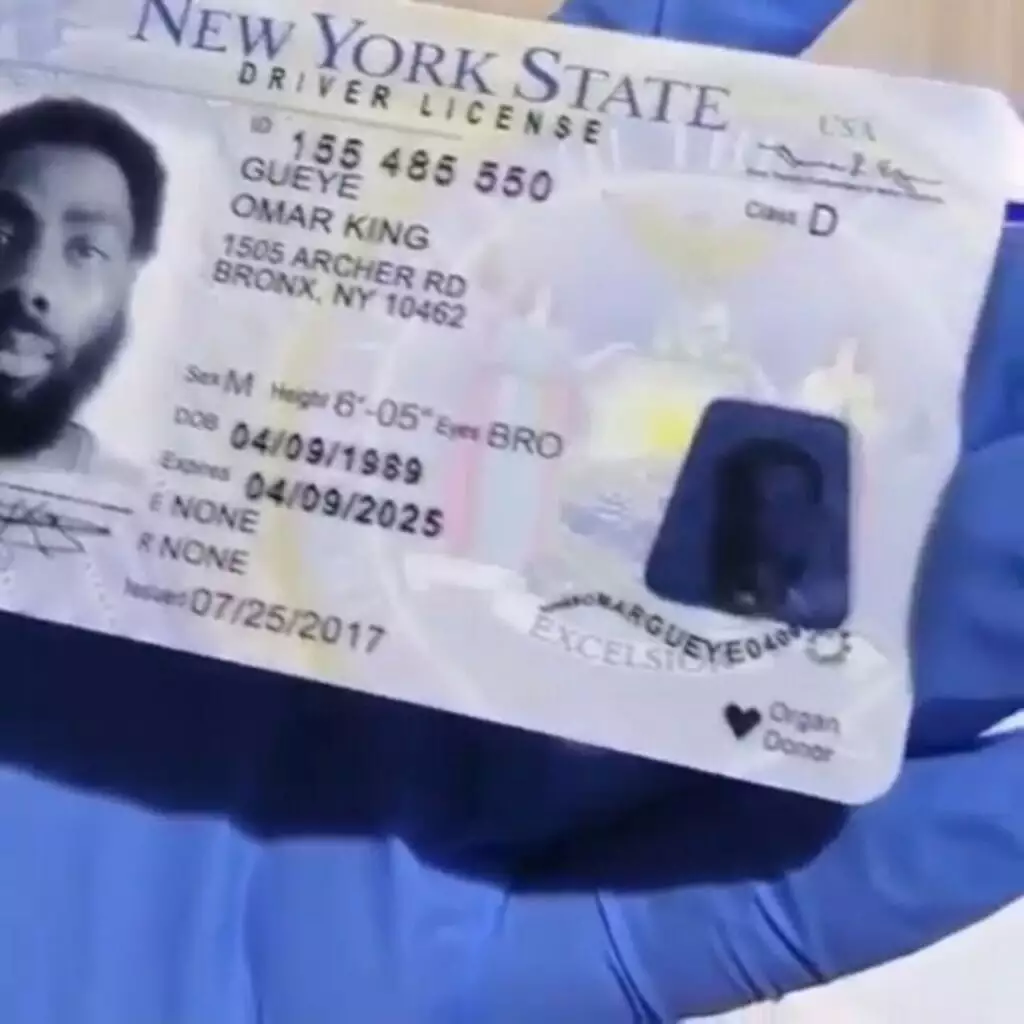 New York Driver License for sale