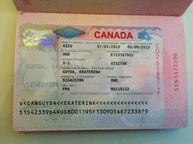 Canada Visa for sale