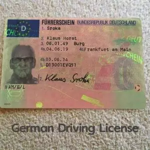 German Driving License