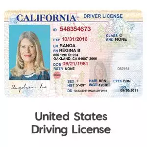 US Driving License