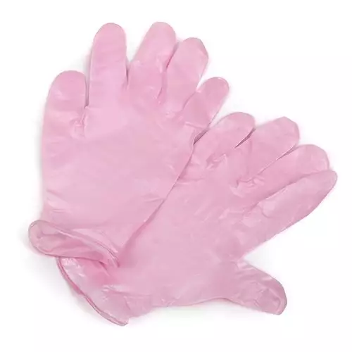 Nitrile Examination Pearly Pink Gloves