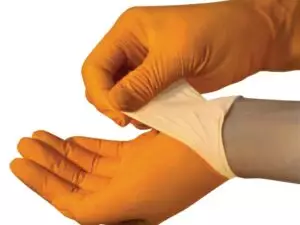 Nitrile Examination Dual Coloured Gloves