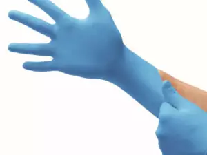 Nitrile Examination Damp Donning Gloves