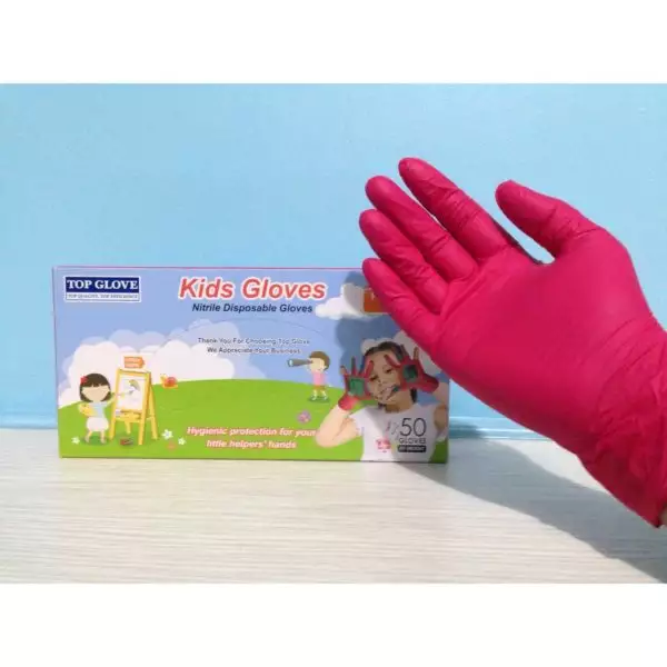 Nitrile Disposable Kids Gloves