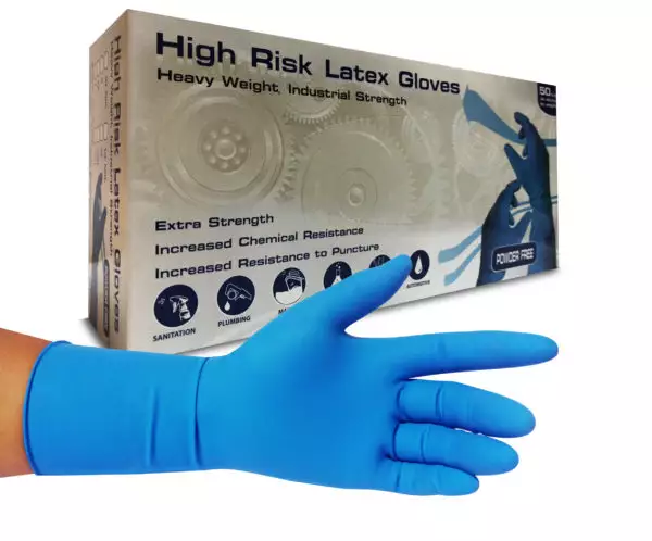 High Risk Nitrile Industrial Gloves