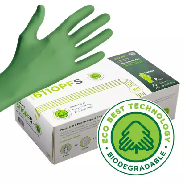 Biogreen Biodegradable Nitrile Gloves
