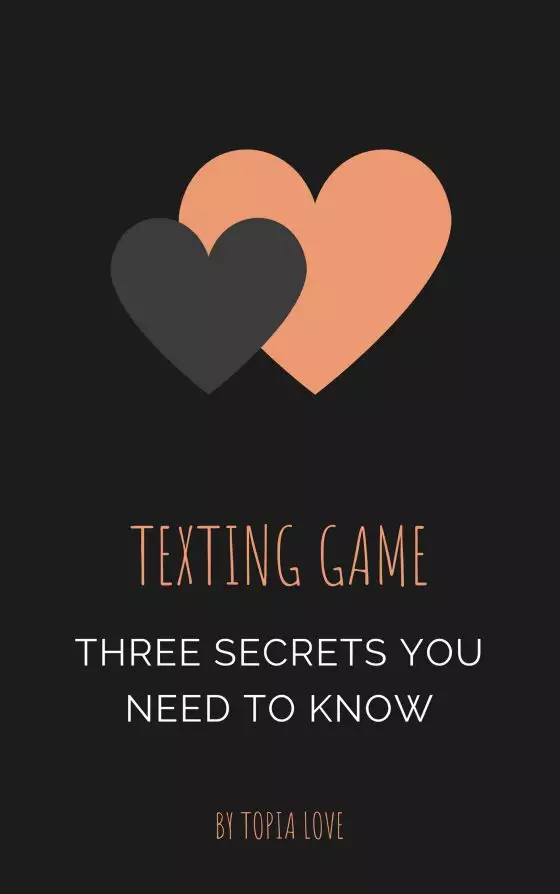 Book - Texting game. Three secrets you need to know