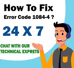 How To Fix Error Code 1084-4