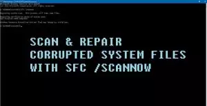 SFC scan error