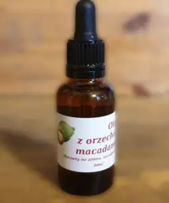 Olej z orzechów macadamia nierafinowany