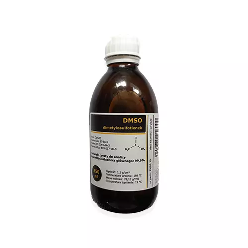 DMSO 250ml szklana butelka