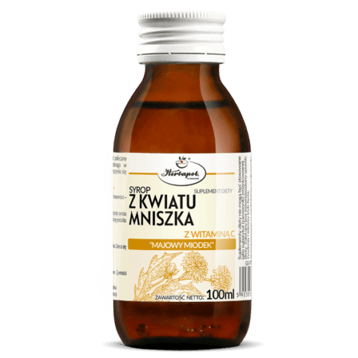 SYROP z KWIATU MNISZKA z witaminą C 100 ml
