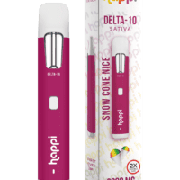 Happi Delta 10 THC Disposable Vape 2ML Snow Cone Ice Sativa