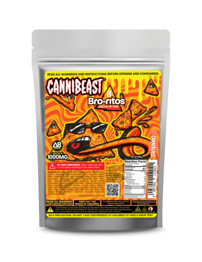 Cannibeast D8 Edibles 1000mg Frutty Buds