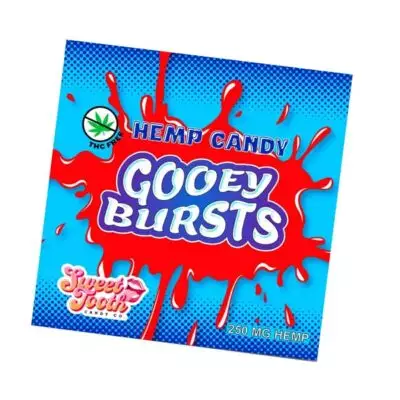 Gooey Bursts CBD Candy 25mg CBD per Piece