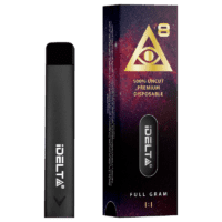 iDELTA8 Gold – Disposable Delta 8 Vape Pen + CBD Full Gram 1:1