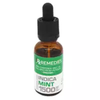 Rx Remedies 1500mg CBD Oil Full Spectrum Indica, Best for Evenings