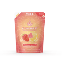 Kush Burst THC-O Gummies Strawberry Lemonade 500mg