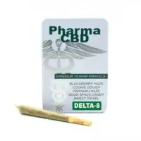 Pharma CBD 5 Count Delta 8 Pre-Roll Tin