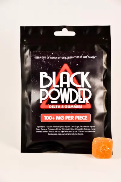 Black Powder D8 DELTA 8 THC Gummies