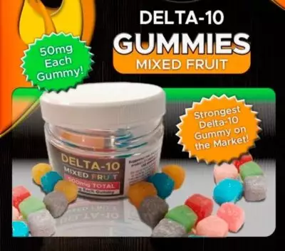 Blaze Delta 10 THC 50mg Gummies 10 Count