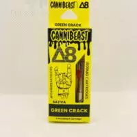 Cannibeast Delta 8 Cartridge 1000MG Green Crack Sativa