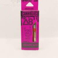 Cannibeast Delta 8 Cartridge 1000MG Grape Ape Indica